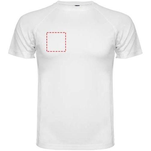 Montecarlo Sport T-Shirt Für Herren , weiß, Piqué Strick 100% Polyester, 150 g/m2, 3XL, , Bild 25