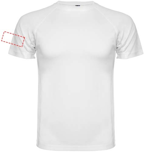 Montecarlo kortärmad sport-T-shirt för herr, Bild 7