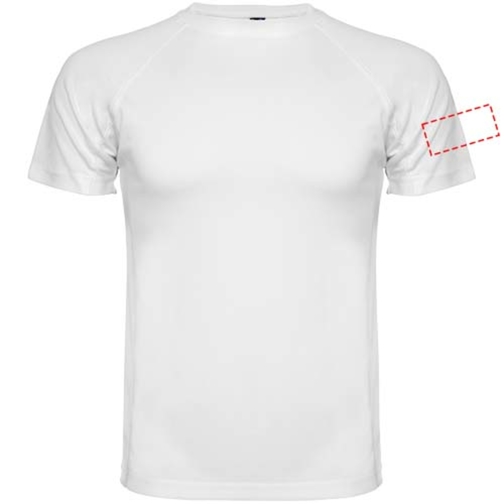 T-shirt sport Montecarlo maille piquée à manches courtes pour homme, Image 8
