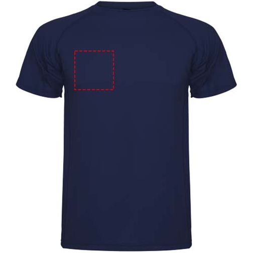 Montecarlo Sport T-Shirt Für Herren , navy blue, Piqué Strick 100% Polyester, 150 g/m2, 3XL, , Bild 18