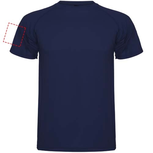 Montecarlo Sport T-Shirt Für Herren , navy blue, Piqué Strick 100% Polyester, 150 g/m2, 3XL, , Bild 9