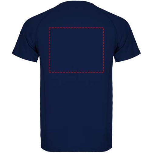 Montecarlo Sport T-Shirt Für Herren , navy blue, Piqué Strick 100% Polyester, 150 g/m2, 3XL, , Bild 7