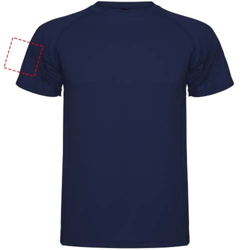 Montecarlo Sport T-Shirt Für Herren , navy blue, Piqué Strick 100% Polyester, 150 g/m2, 3XL, , Bild 20
