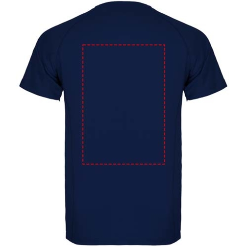 Montecarlo Sport T-Shirt Für Herren , navy blue, Piqué Strick 100% Polyester, 150 g/m2, 2XL, , Bild 22
