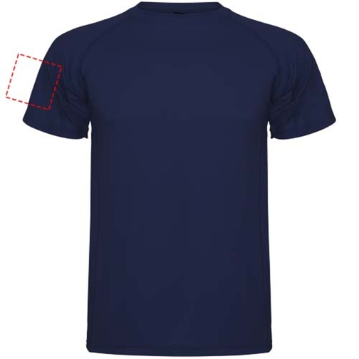 Montecarlo kortärmad sport-T-shirt för herr, Bild 7