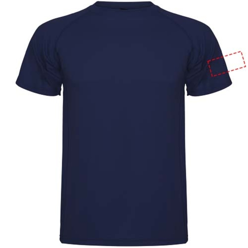 T-shirt sport Montecarlo maille piquée à manches courtes pour homme, Image 8