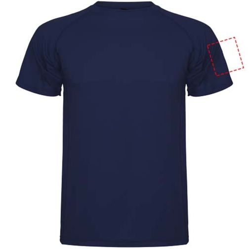 T-shirt sport Montecarlo maille piquée à manches courtes pour homme, Image 6