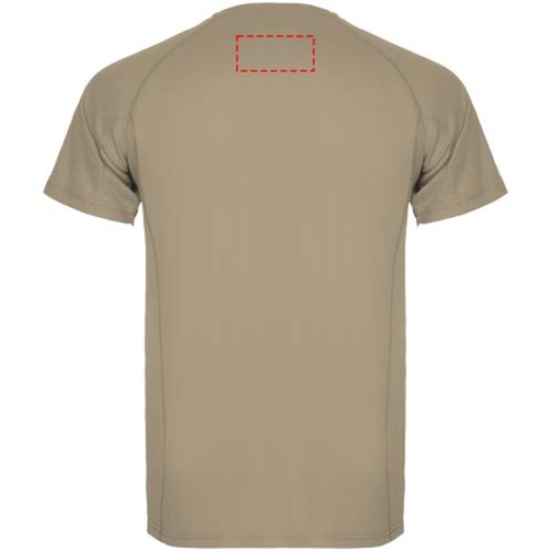 Montecarlo Sport T-Shirt Für Herren , dark sand, Piqué Strick 100% Polyester, 150 g/m2, 2XL, , Bild 17