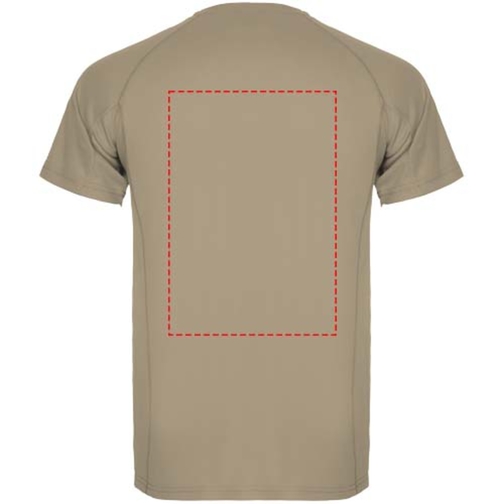 Montecarlo Sport T-Shirt Für Herren , dark sand, Piqué Strick 100% Polyester, 150 g/m2, 2XL, , Bild 22