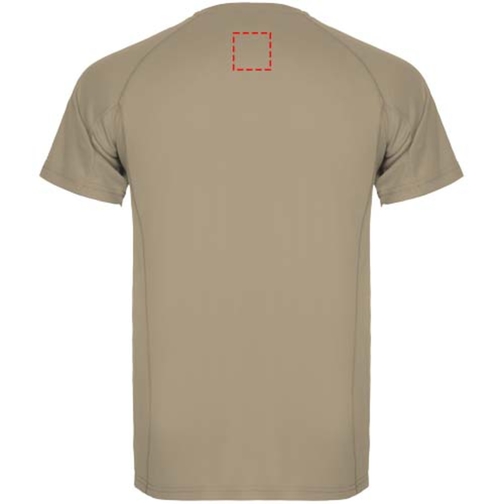 Montecarlo Sport T-Shirt Für Herren , dark sand, Piqué Strick 100% Polyester, 150 g/m2, 2XL, , Bild 14