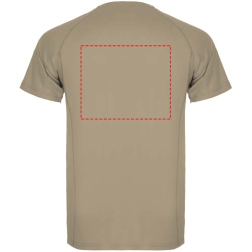 Montecarlo Sport T-Shirt Für Herren , dark sand, Piqué Strick 100% Polyester, 150 g/m2, 2XL, , Bild 24