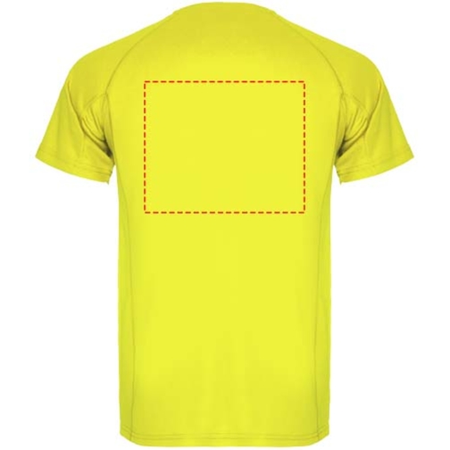 Montecarlo Sport T-Shirt Für Herren , fluor yellow, Piqué Strick 100% Polyester, 150 g/m2, 3XL, , Bild 19