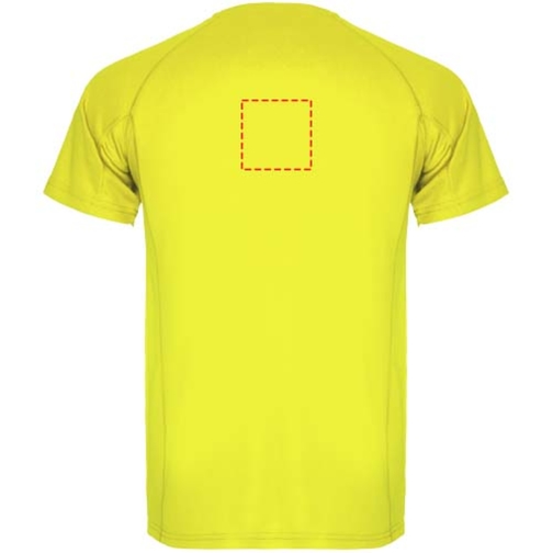 Montecarlo Sport T-Shirt Für Herren , fluor yellow, Piqué Strick 100% Polyester, 150 g/m2, 3XL, , Bild 24