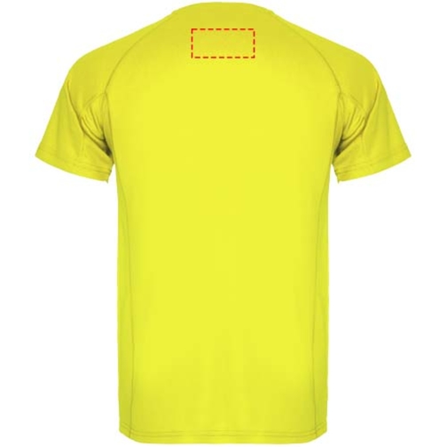 Montecarlo Sport T-Shirt Für Herren , fluor yellow, Piqué Strick 100% Polyester, 150 g/m2, 2XL, , Bild 25