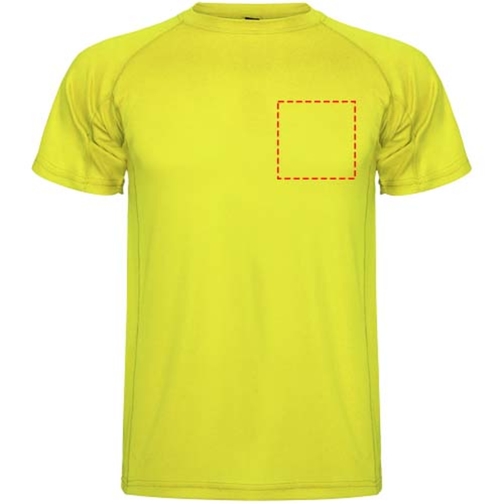 T-shirt sport Montecarlo maille piquée à manches courtes pour homme, Image 9