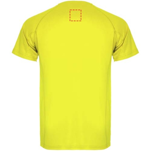 Montecarlo Sport T-Shirt Für Herren , fluor yellow, Piqué Strick 100% Polyester, 150 g/m2, 2XL, , Bild 21