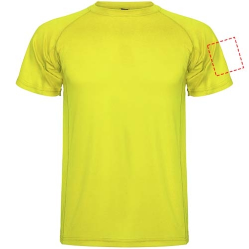 T-shirt sport Montecarlo maille piquée à manches courtes pour homme, Image 6