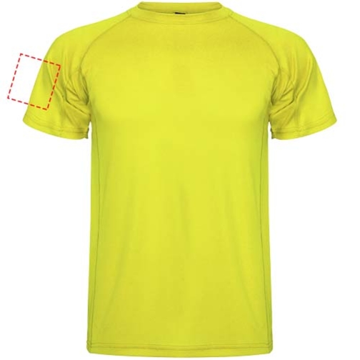 T-shirt sport Montecarlo maille piquée à manches courtes pour homme, Image 8