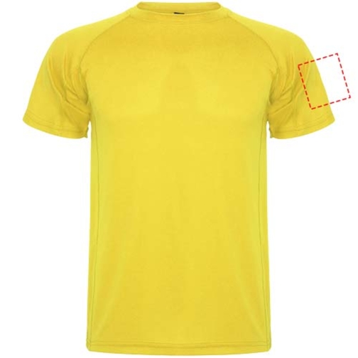 Montecarlo Sport T-Shirt Für Herren , gelb, Piqué Strick 100% Polyester, 150 g/m2, 2XL, , Bild 19