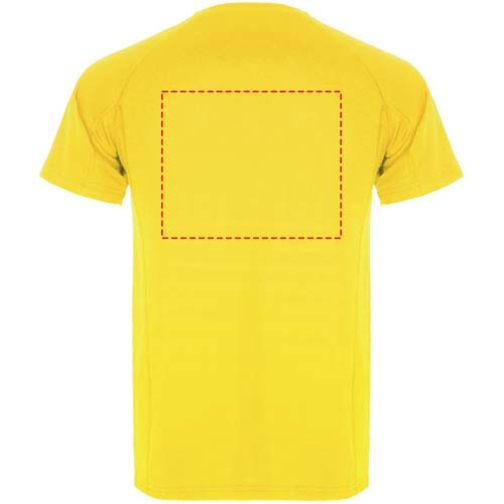 Montecarlo Sport T-Shirt Für Herren , gelb, Piqué Strick 100% Polyester, 150 g/m2, 2XL, , Bild 18