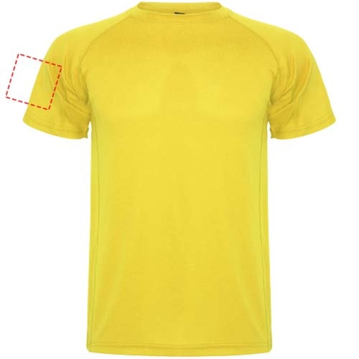 T-shirt sport Montecarlo maille piquée à manches courtes pour homme, Image 7