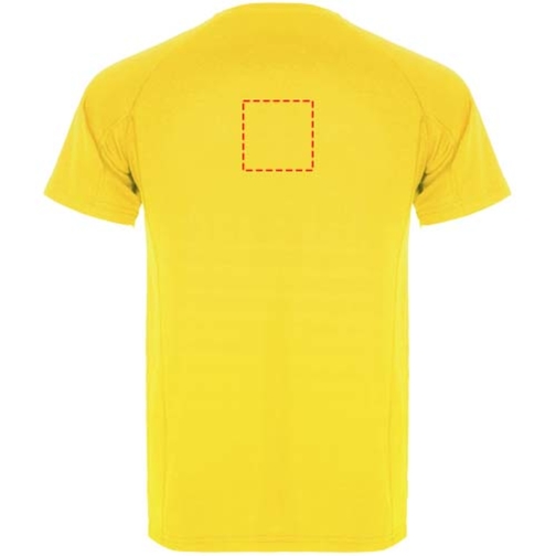 Montecarlo Sport T-Shirt Für Herren , gelb, Piqué Strick 100% Polyester, 150 g/m2, 2XL, , Bild 23