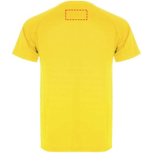 Montecarlo Sport T-Shirt Für Herren , gelb, Piqué Strick 100% Polyester, 150 g/m2, 2XL, , Bild 25