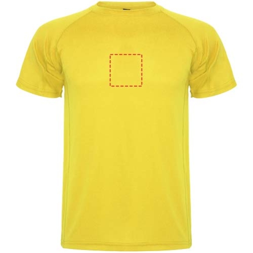 T-shirt sport Montecarlo maille piquée à manches courtes pour homme, Image 8