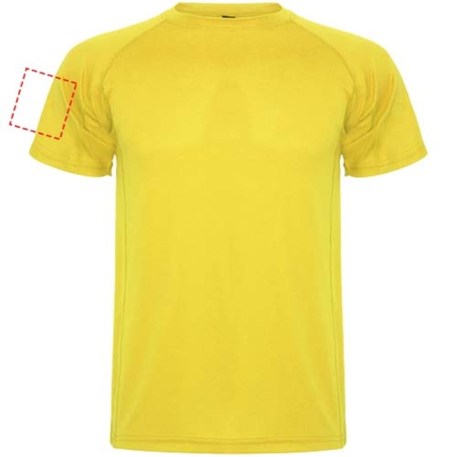T-shirt sport Montecarlo maille piquée à manches courtes pour homme, Image 9