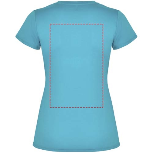 Montecarlo Sport T-Shirt Für Damen , türkis, Piqué Strick 100% Polyester, 150 g/m2, XL, , Bild 8