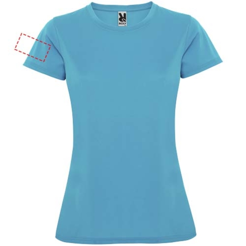 T-shirt sportiva a maniche corte da donna Montecarlo, Immagine 7