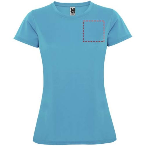 T-shirt sportiva a maniche corte da donna Montecarlo, Immagine 11
