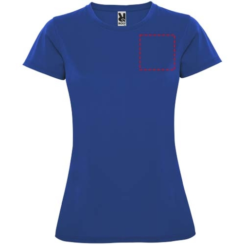Montecarlo Sport T-Shirt Für Damen , royal, Piqué Strick 100% Polyester, 150 g/m2, XL, , Bild 9