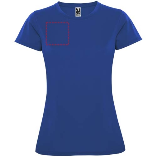 Montecarlo Sport T-Shirt Für Damen , royal, Piqué Strick 100% Polyester, 150 g/m2, XL, , Bild 11