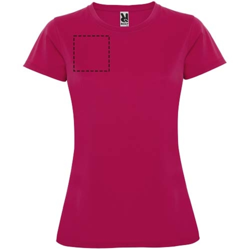 Montecarlo Sport T-Shirt Für Damen , rossette, Piqué Strick 100% Polyester, 150 g/m2, XL, , Bild 8