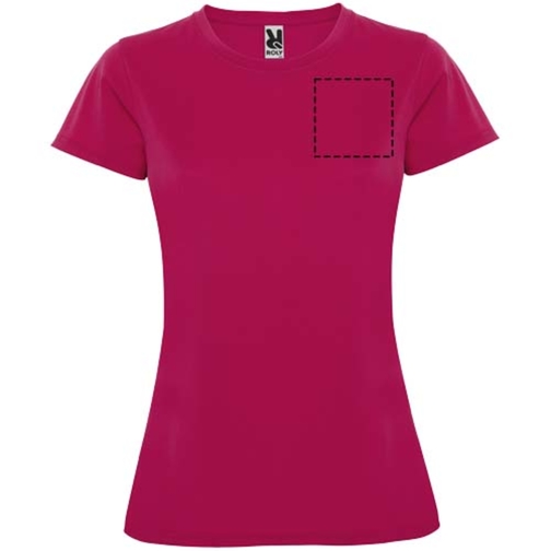 Montecarlo Sport T-Shirt Für Damen , rossette, Piqué Strick 100% Polyester, 150 g/m2, L, , Bild 15