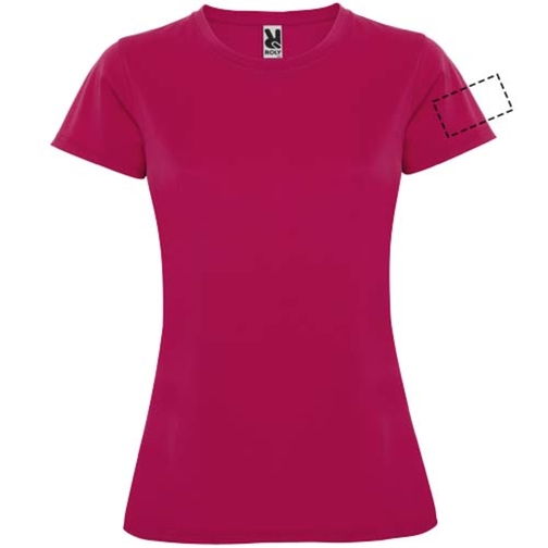 Montecarlo Sport T-Shirt Für Damen , rossette, Piqué Strick 100% Polyester, 150 g/m2, L, , Bild 9