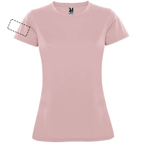 Montecarlo Sport T-Shirt Für Damen , hellrosa, Piqué Strick 100% Polyester, 150 g/m2, XL, , Bild 17