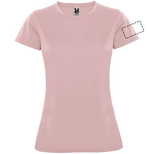 Montecarlo Sport T-Shirt Für Damen , hellrosa, Piqué Strick 100% Polyester, 150 g/m2, XL, , Bild 16