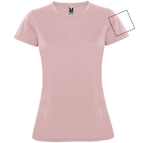 T-shirt sportiva a maniche corte da donna Montecarlo, Immagine 12