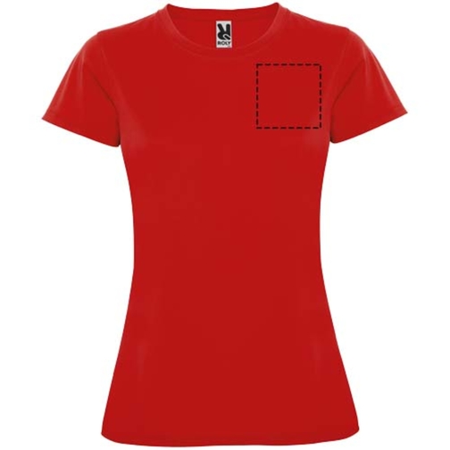 T-shirt sportiva a maniche corte da donna Montecarlo, Immagine 7