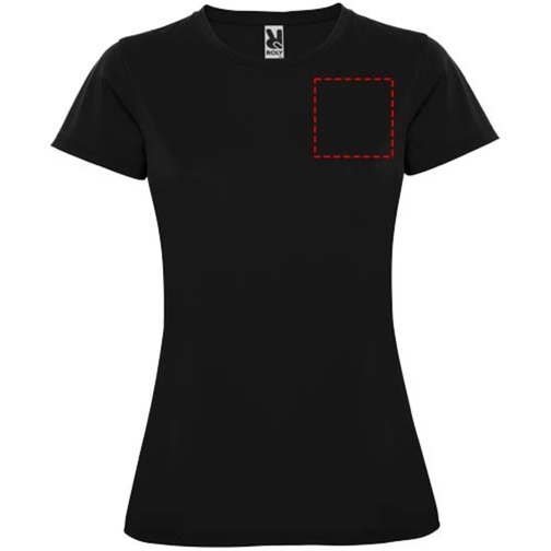 Montecarlo Sport T-Shirt Für Damen , schwarz, Piqué Strick 100% Polyester, 150 g/m2, XL, , Bild 16