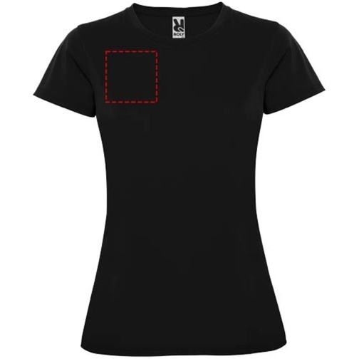 Montecarlo Sport T-Shirt Für Damen , schwarz, Piqué Strick 100% Polyester, 150 g/m2, XL, , Bild 18