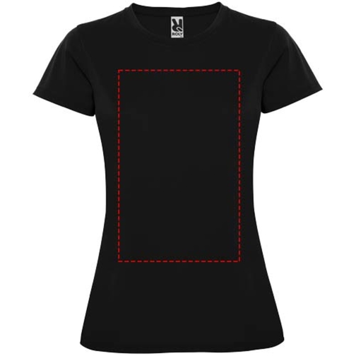 Montecarlo Sport T-Shirt Für Damen , schwarz, Piqué Strick 100% Polyester, 150 g/m2, XL, , Bild 8