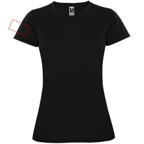Montecarlo Sport T-Shirt Für Damen , schwarz, Piqué Strick 100% Polyester, 150 g/m2, XL, , Bild 25