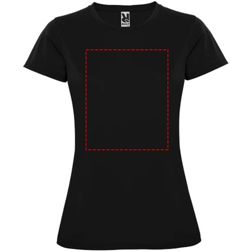 Montecarlo Sport T-Shirt Für Damen , schwarz, Piqué Strick 100% Polyester, 150 g/m2, XL, , Bild 7