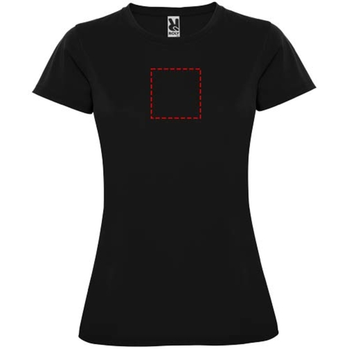 Montecarlo Sport T-Shirt Für Damen , schwarz, Piqué Strick 100% Polyester, 150 g/m2, XL, , Bild 14