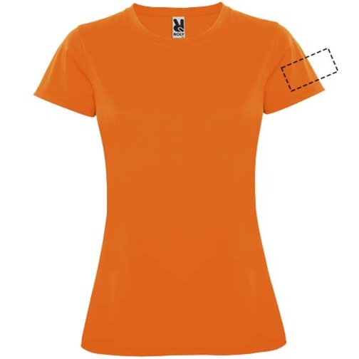 Montecarlo Sport T-Shirt Für Damen , fluor orange, Piqué Strick 100% Polyester, 150 g/m2, XL, , Bild 25