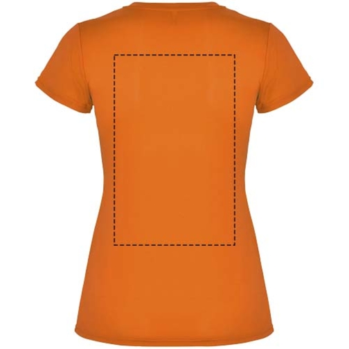 Montecarlo Sport T-Shirt Für Damen , fluor orange, Piqué Strick 100% Polyester, 150 g/m2, XL, , Bild 17