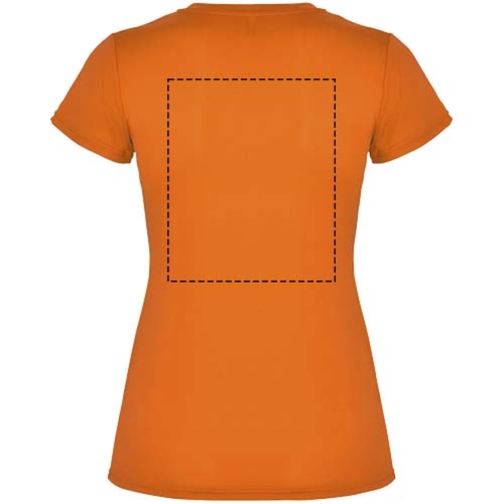 Montecarlo Sport T-Shirt Für Damen , fluor orange, Piqué Strick 100% Polyester, 150 g/m2, XL, , Bild 8